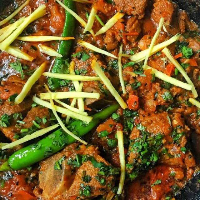 GOAT (on the bone) KADHAI.