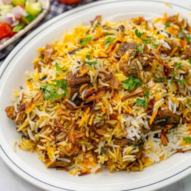 LAMB BIRYANI.