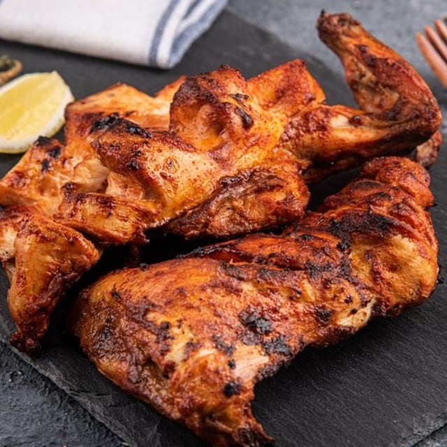 L - TANDOORI CHICKEN TIKKA.