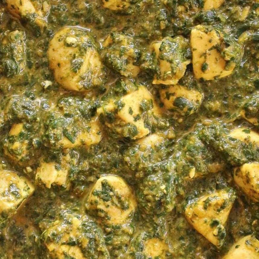 CHICKEN SAAG.
